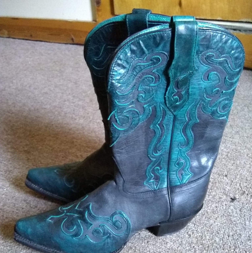 Tony Lama women's cowboy boots size 9 1/2